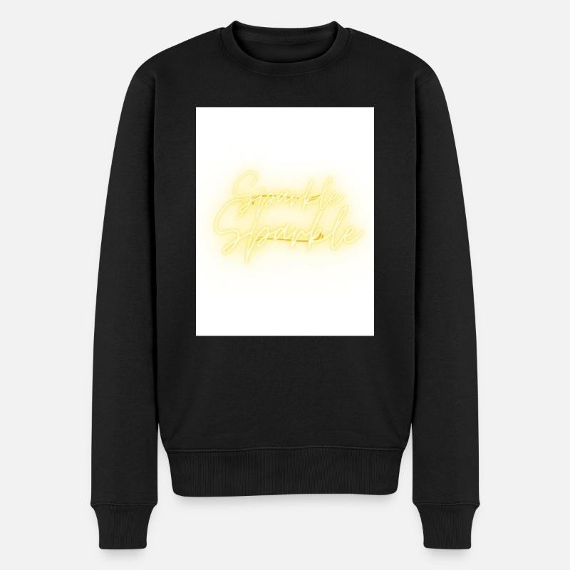 Sparkle Fits - Pull Premium bio Homme - noir