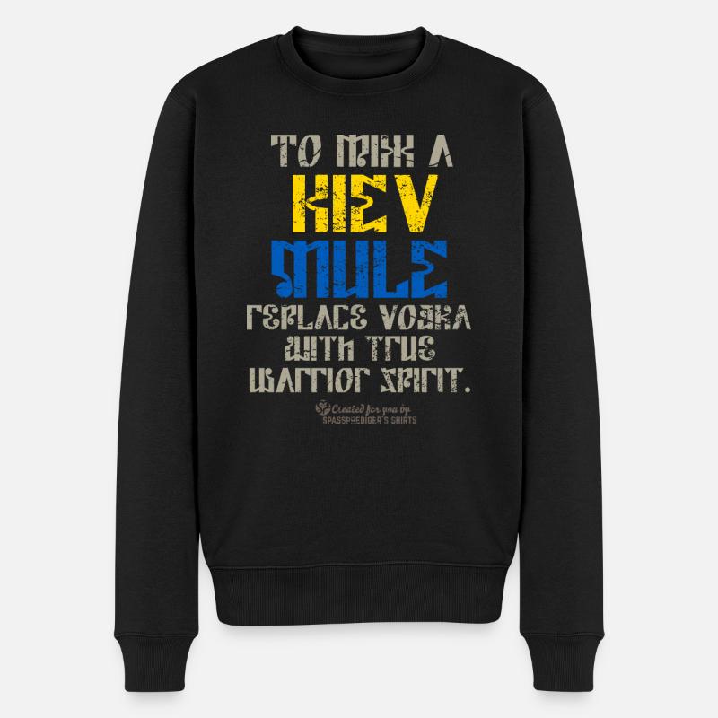 Kiev Mule - Pull Premium bio Homme - noir