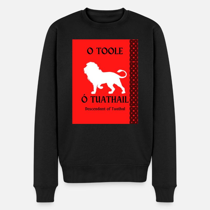O Toole Nachname - Männer Premium Bio Pullover - Schwarz