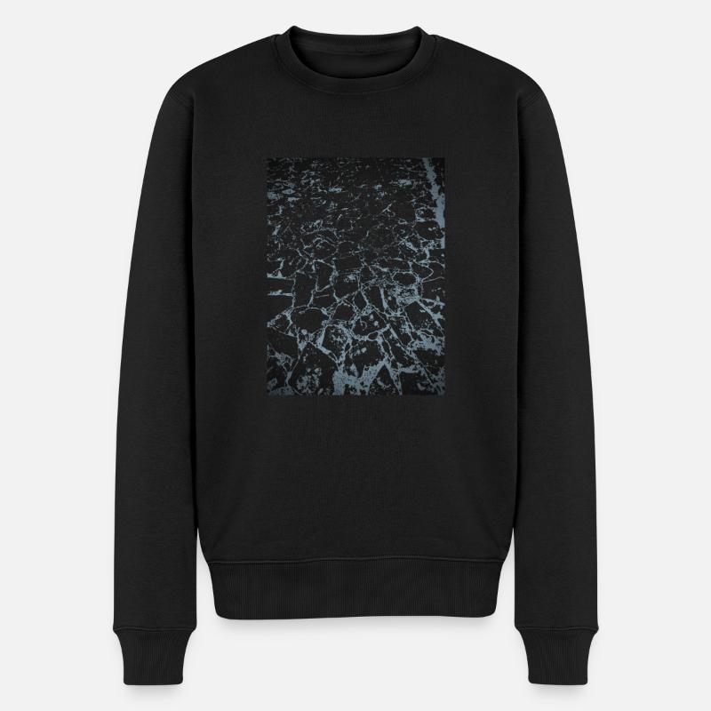 L’art du verre brisé - Pull Premium bio Homme - noir