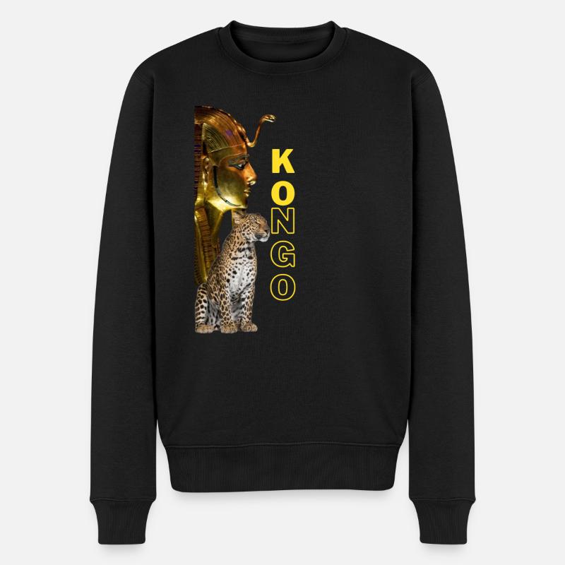 Kongo - Pull Premium bio Homme - noir