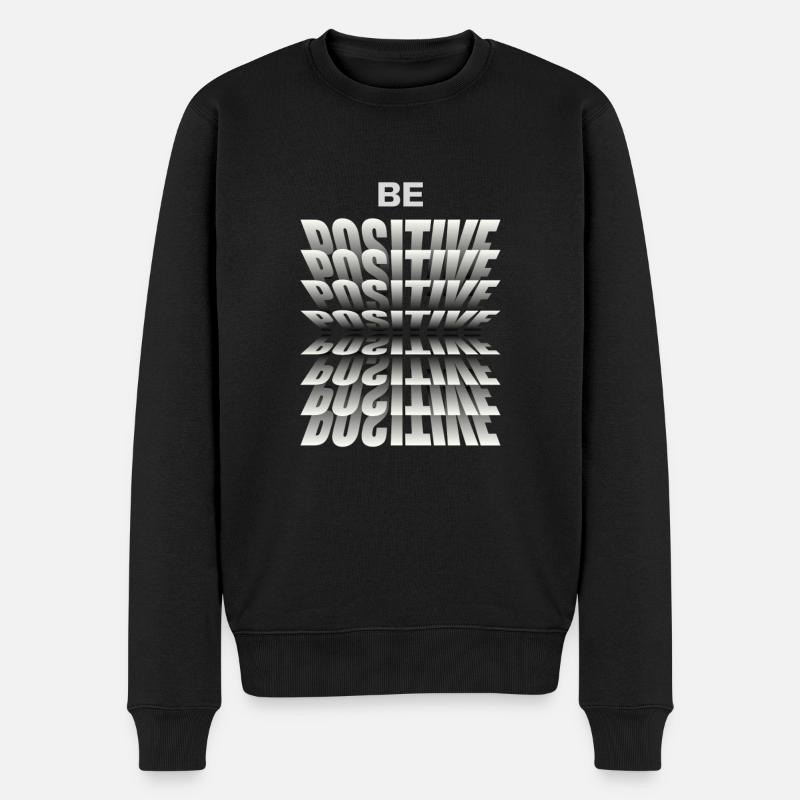 Soyez positif - Pull Premium bio Homme - noir