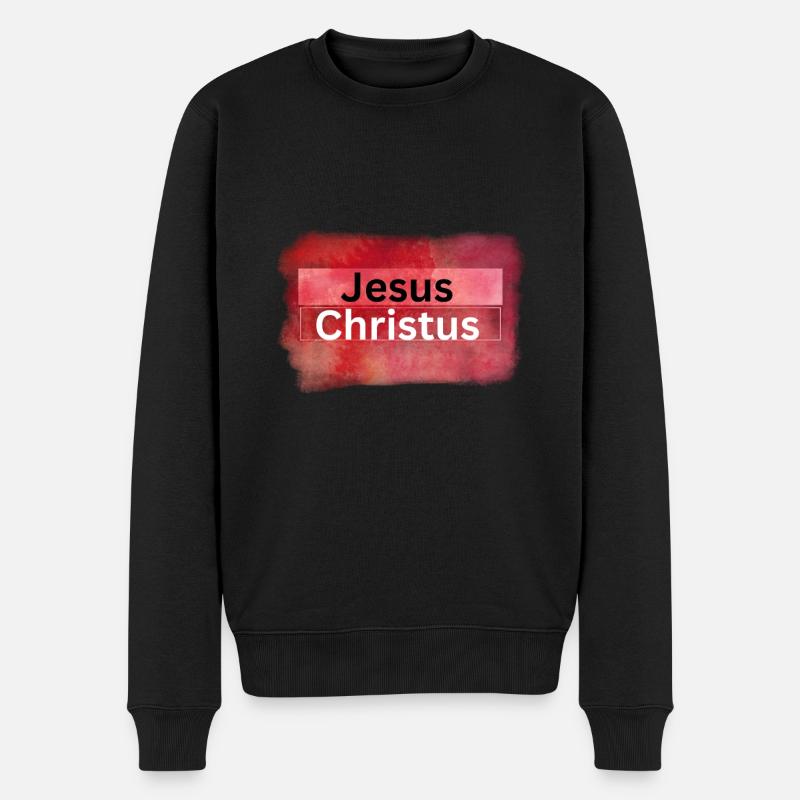 Sang de Jésus-Christ - Pull Premium bio Homme - noir