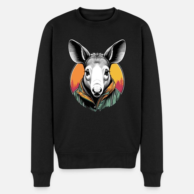 Oryctérope - Pull Premium bio Homme - noir