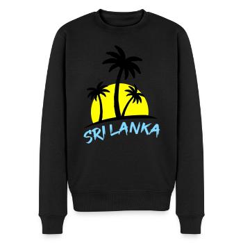sri lanka - Männer Premium Bio Pullover - Schwarz - Vorne - Nico (187cm)