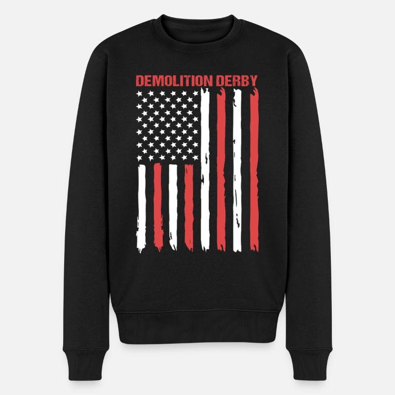 Démolition du derby - Pull Premium bio Homme - noir