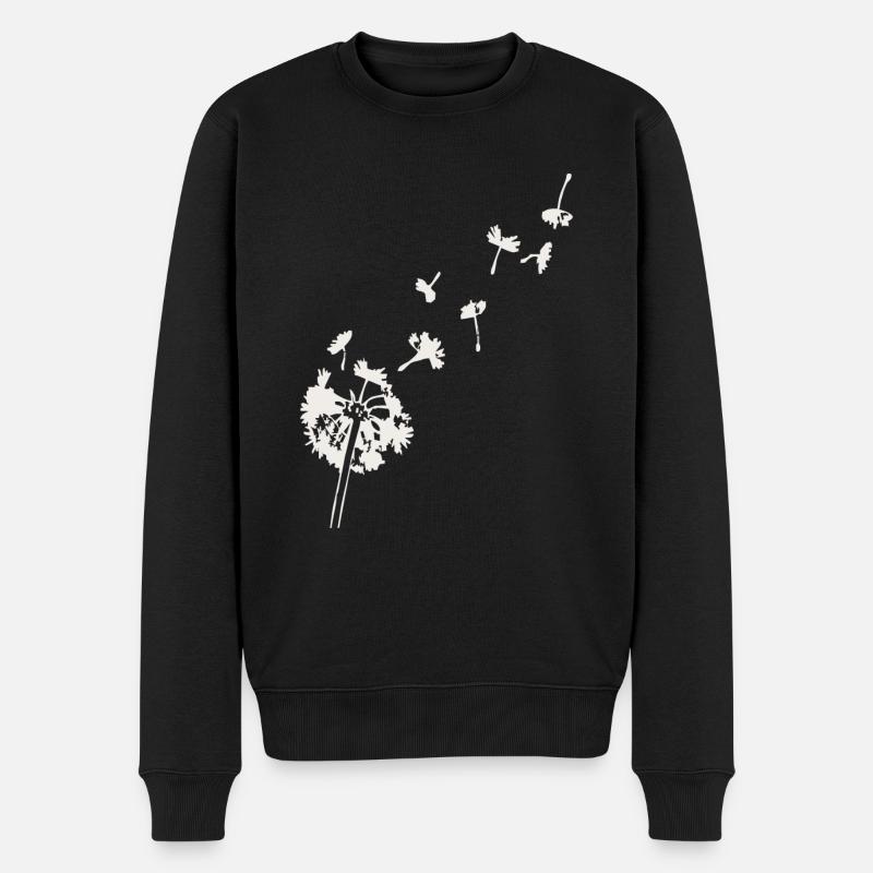 Pissenlit - Pull Premium bio Homme - noir