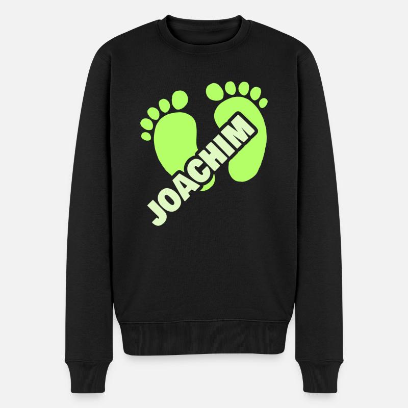 Geschenk für Joachim - Männer Premium Bio Pullover - Schwarz
