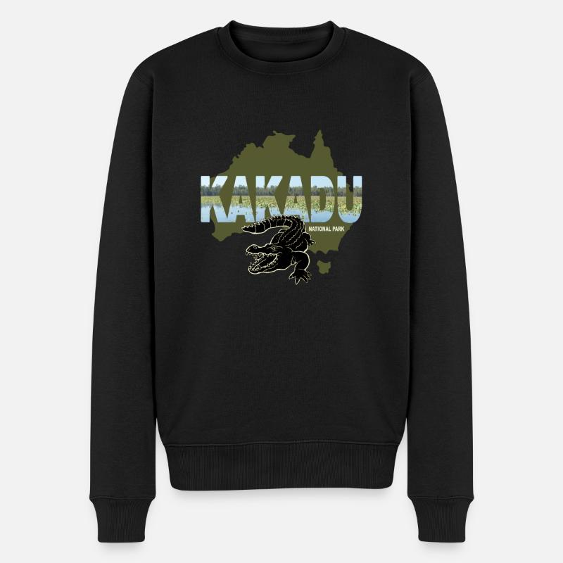 Parc national de Kakadu - Pull Premium bio Homme - noir