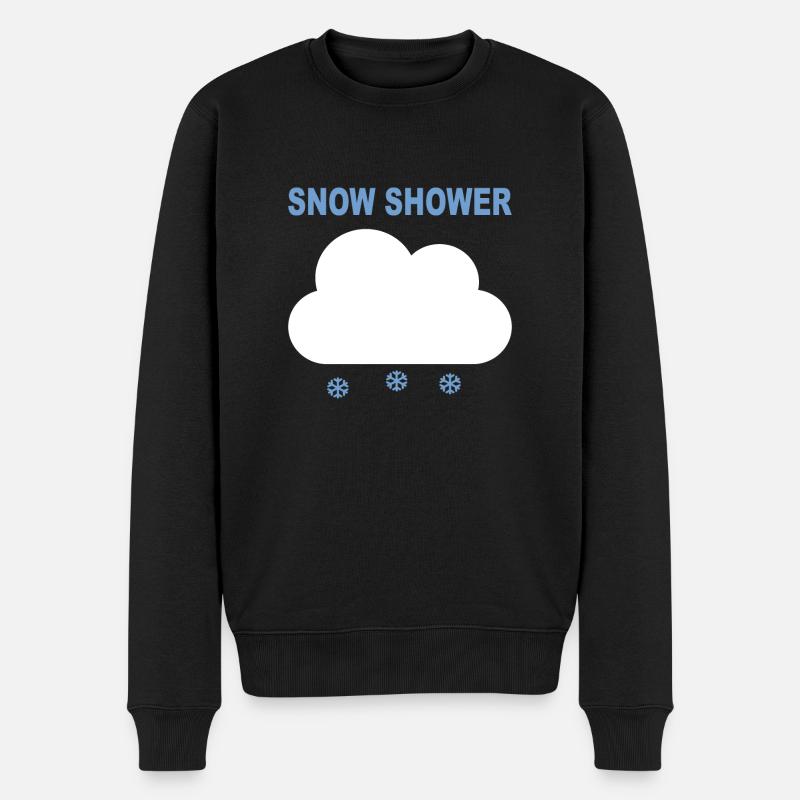 DOUCHE DE NEIGE - Pull Premium bio Homme - noir