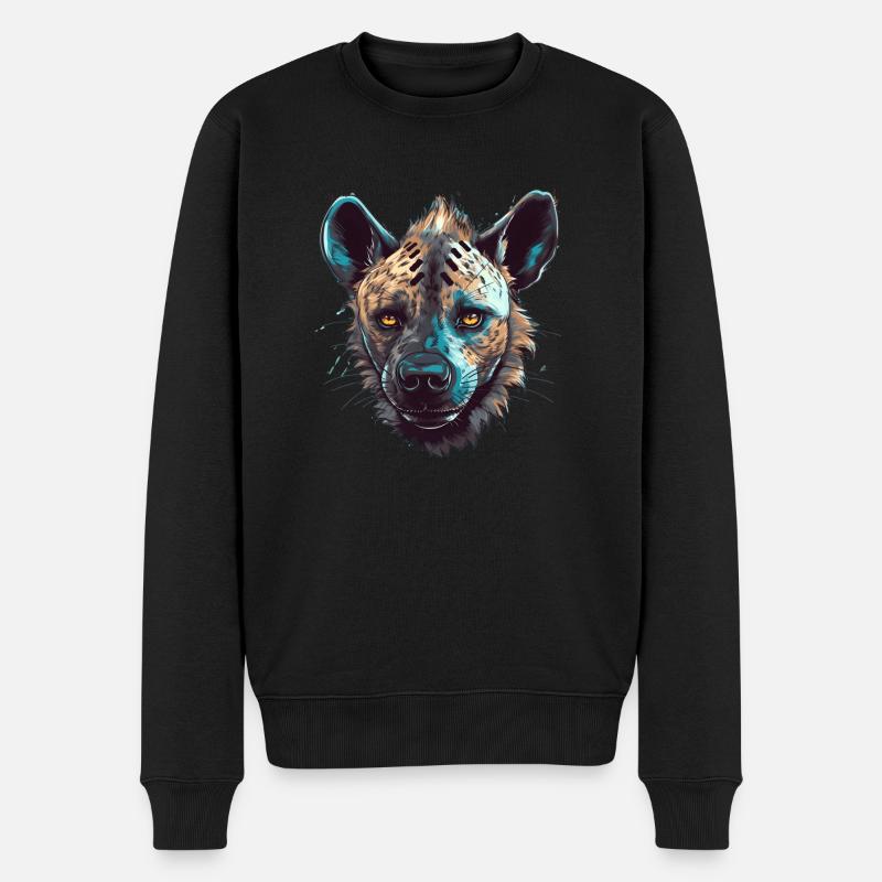 Bad Hyena - Männer Premium Bio Pullover - Schwarz
