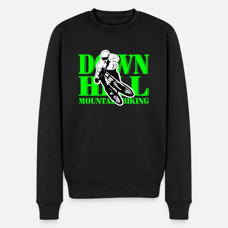 Downhill - Mountainbiking - Pull Premium bio Homme - noir