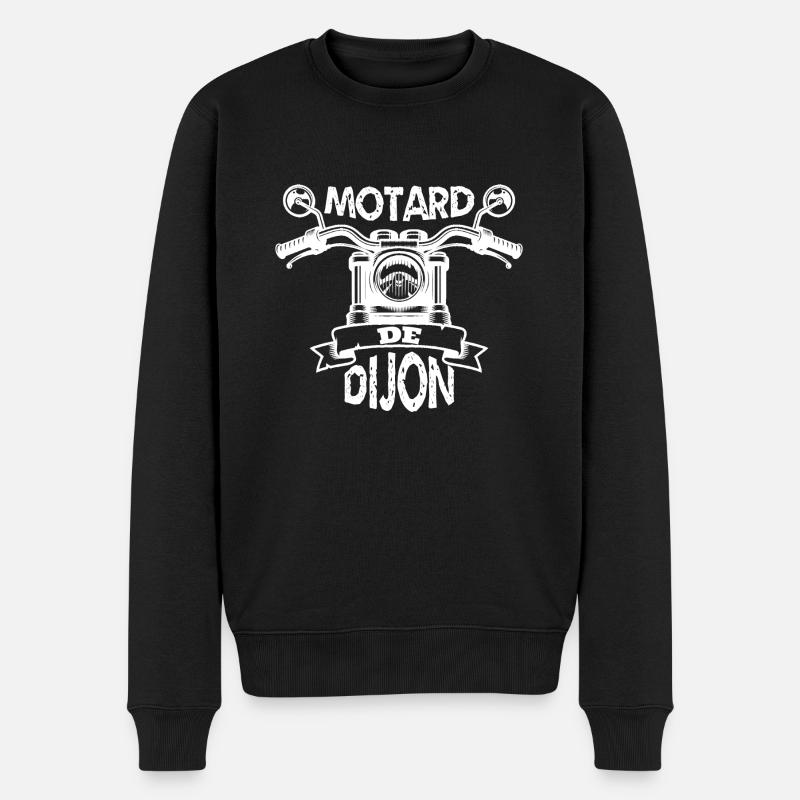 motard de dijon - Pull Premium bio Homme - noir