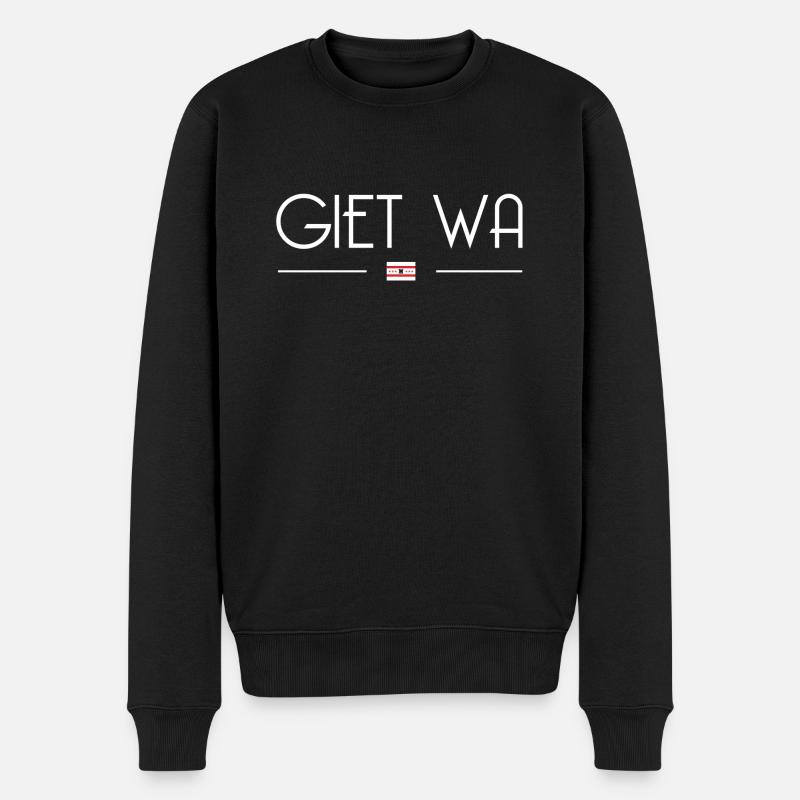 Pour Wa - Pull Premium bio Homme - noir