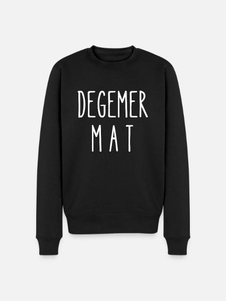 degemer mat - Pull Premium bio Homme - noir
