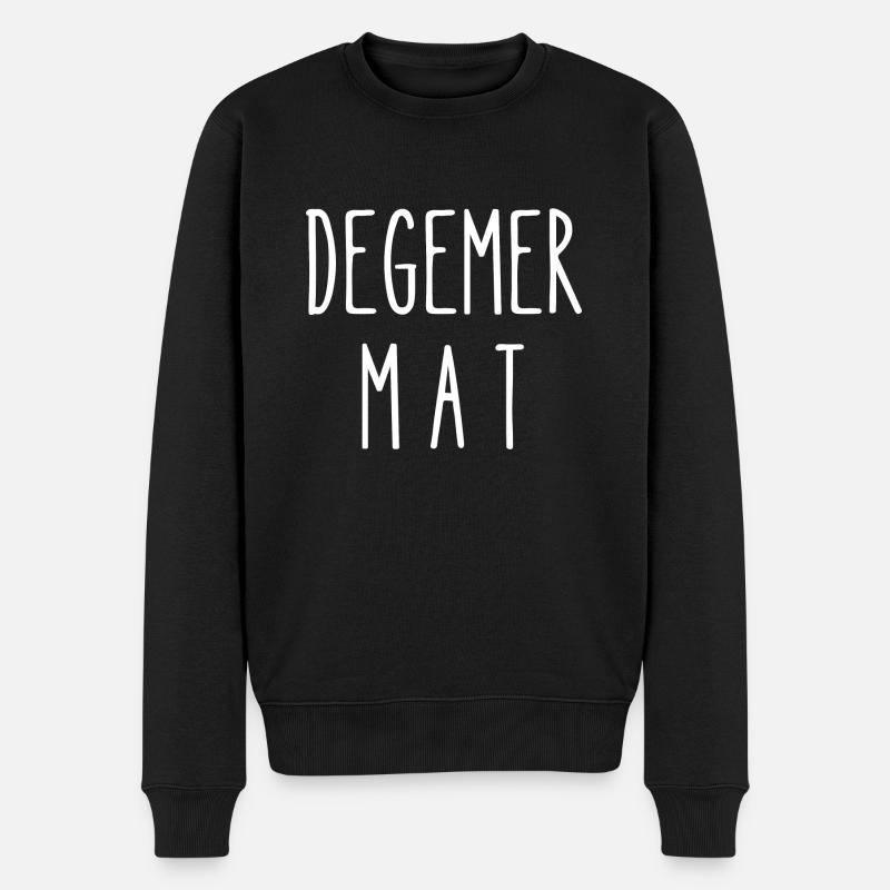 degemer mat - Pull Premium bio Homme - noir