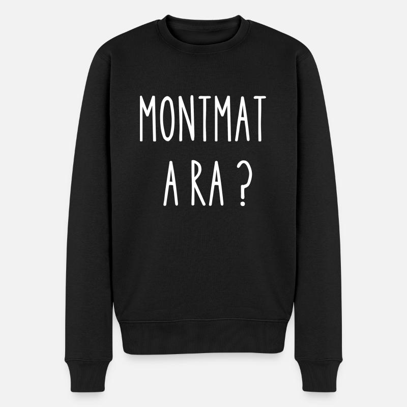 montma a ra - Pull Premium bio Homme - noir