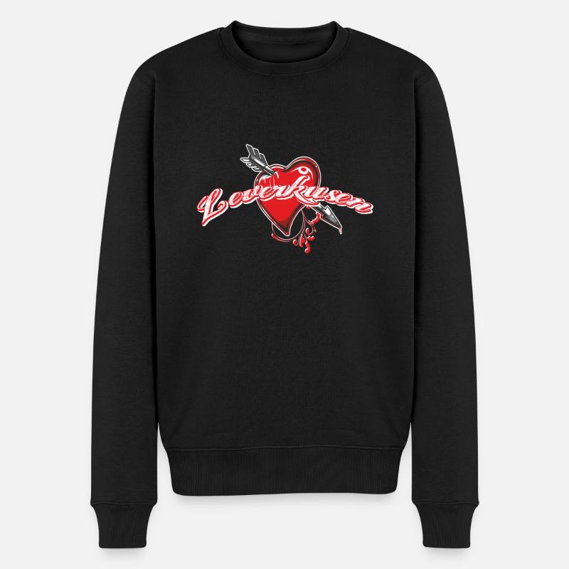 Leverkusen - Pull Premium bio Homme - noir