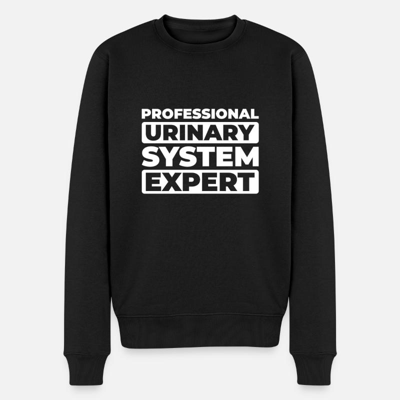 Urologue - Pull Premium bio Homme - noir