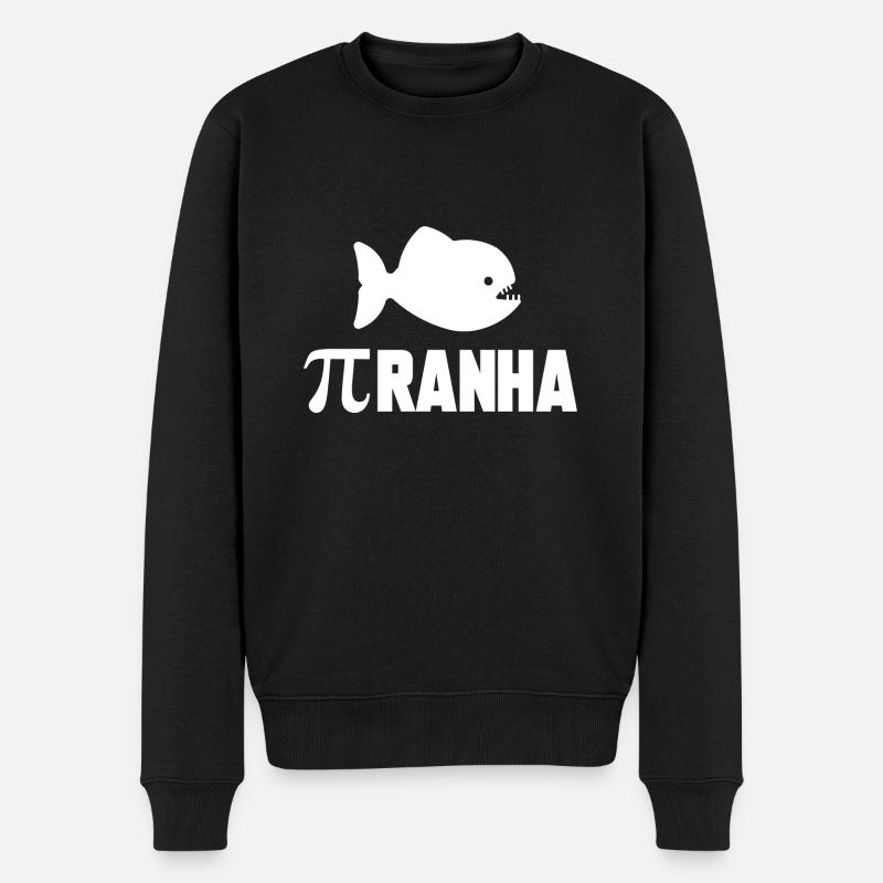 piranha - Pull Premium bio Homme - noir