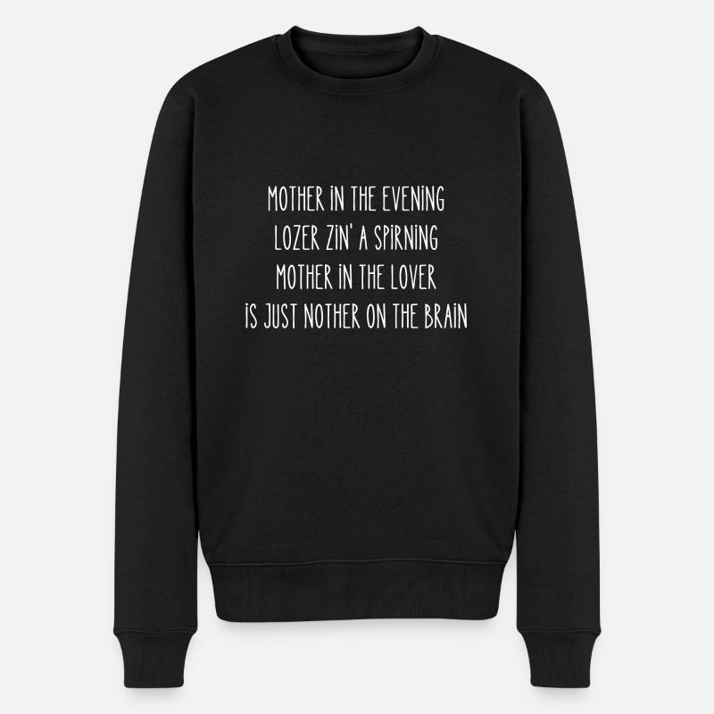 Mother in the evening - Pull Premium bio Homme - noir