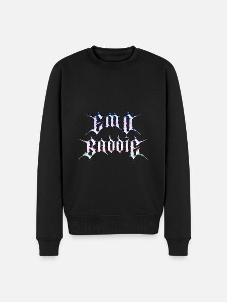 Emo Baddie ! Esthétique Emo Goth - Pull Premium bio Homme - noir