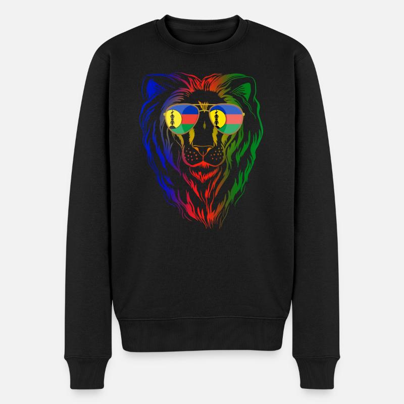Nouvelle-Calédonie - Pull Premium bio Homme - noir