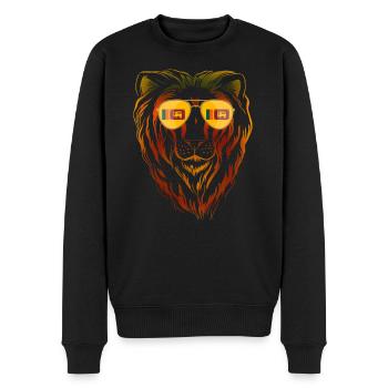 Sri Lanka - Männer Premium Bio Pullover - Schwarz - Vorne - Nico (187cm)