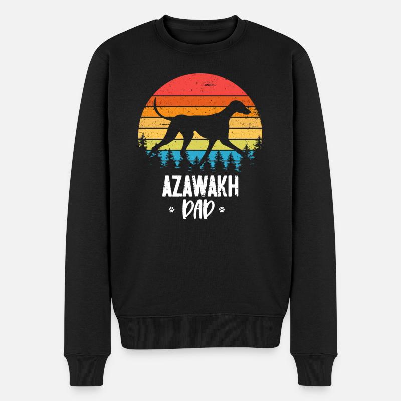 Azawakh - Pull Premium bio Homme - noir