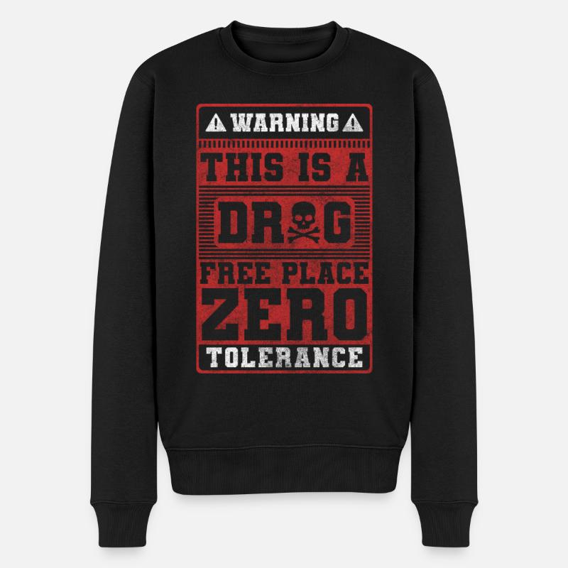 Toxicomanie Articulation saine - Pull Premium bio Homme - noir