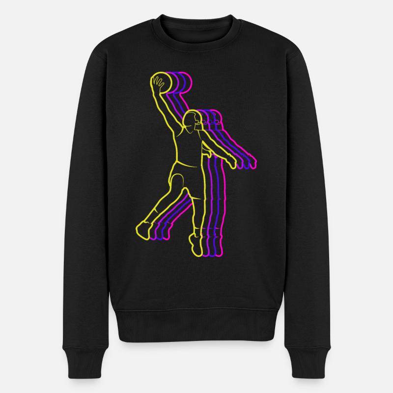 Basket-ball Basket-ball Filles - Pull Premium bio Homme - noir