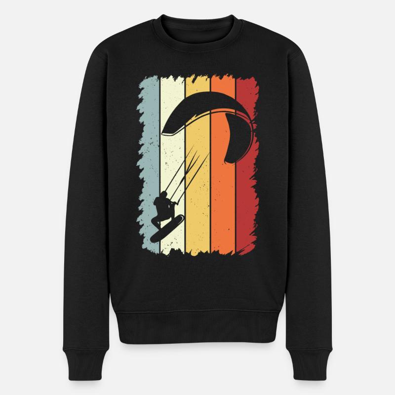Kitesurfer Kitesurf Kitesurf - Pull Premium bio Homme - noir