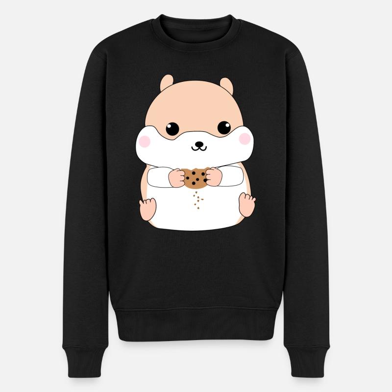 Hamster - Pull Premium bio Homme - noir
