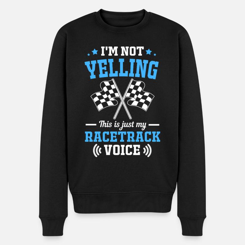 Drag Race - Männer Premium Bio Pullover - Schwarz