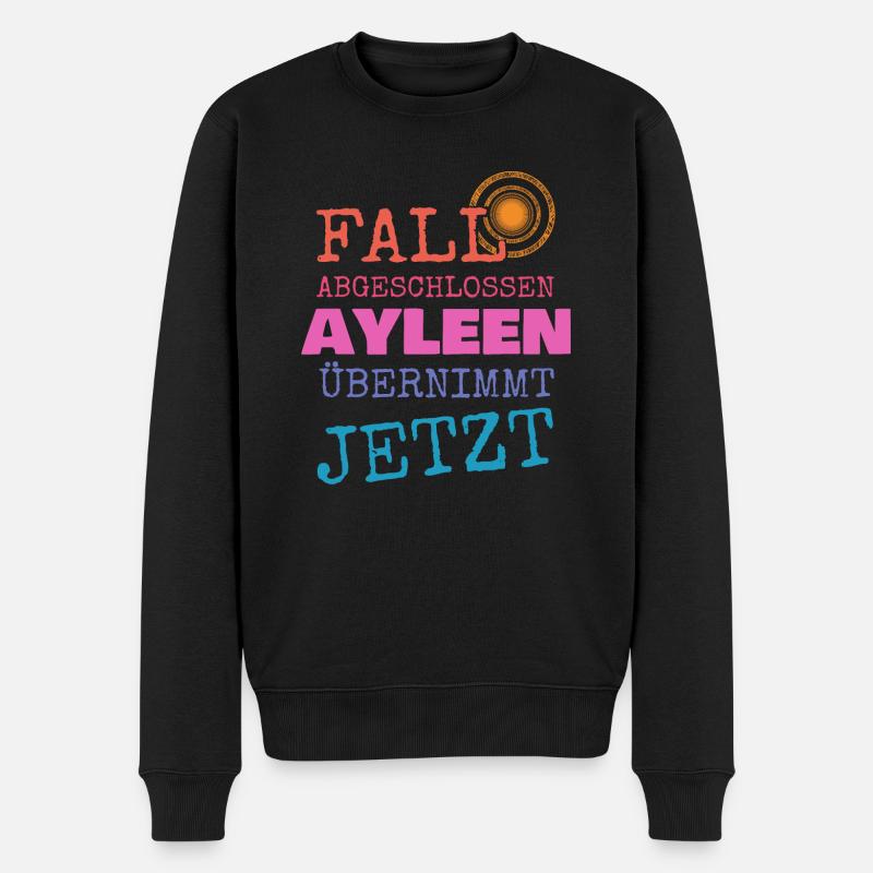 Ayleen comme prénom - Pull Premium bio Homme - noir