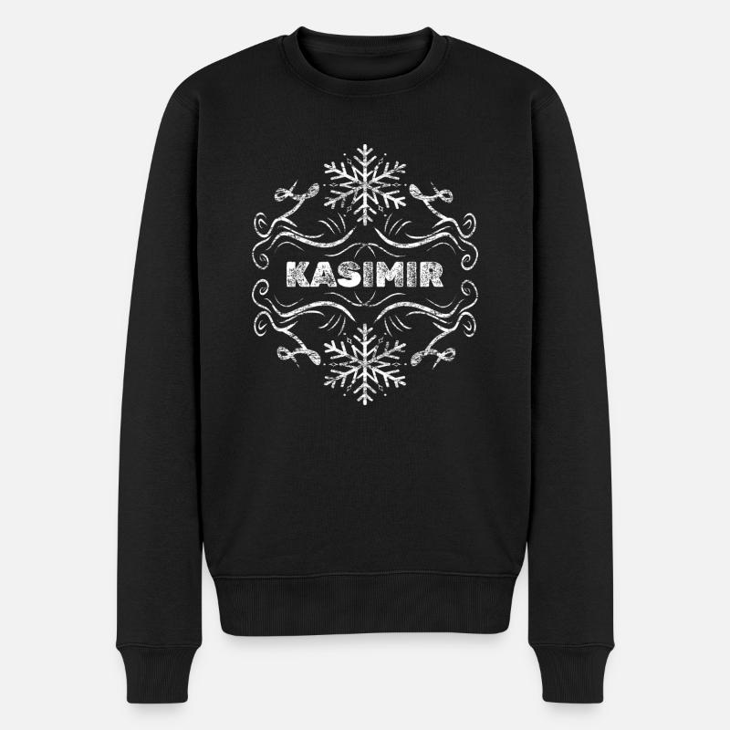 Kasimir - Pull Premium bio Homme - noir