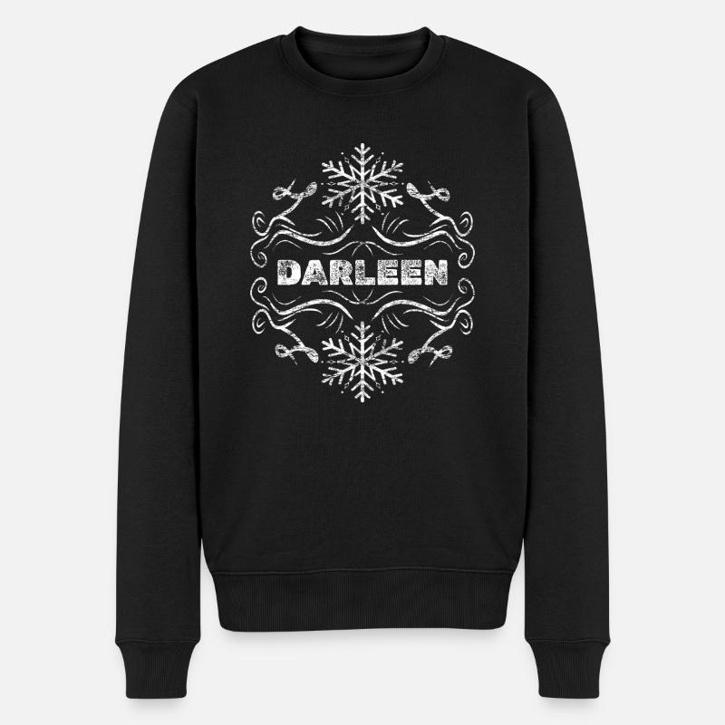 Stéphanie - Pull Premium bio Homme - noir