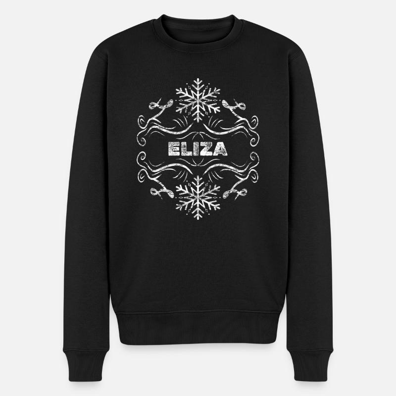 Épouse Eliza - Pull Premium bio Homme - noir