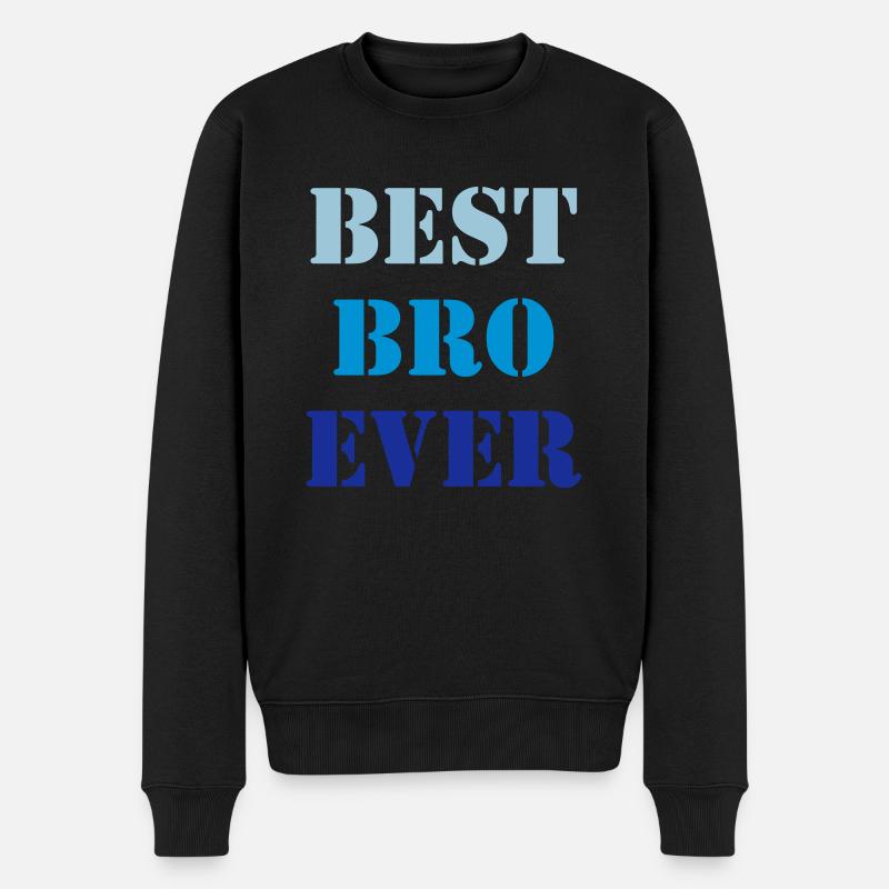Best bro ever - Pull Premium bio Homme - noir