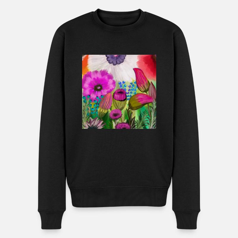 Eclosion - Pull Premium bio Homme - noir