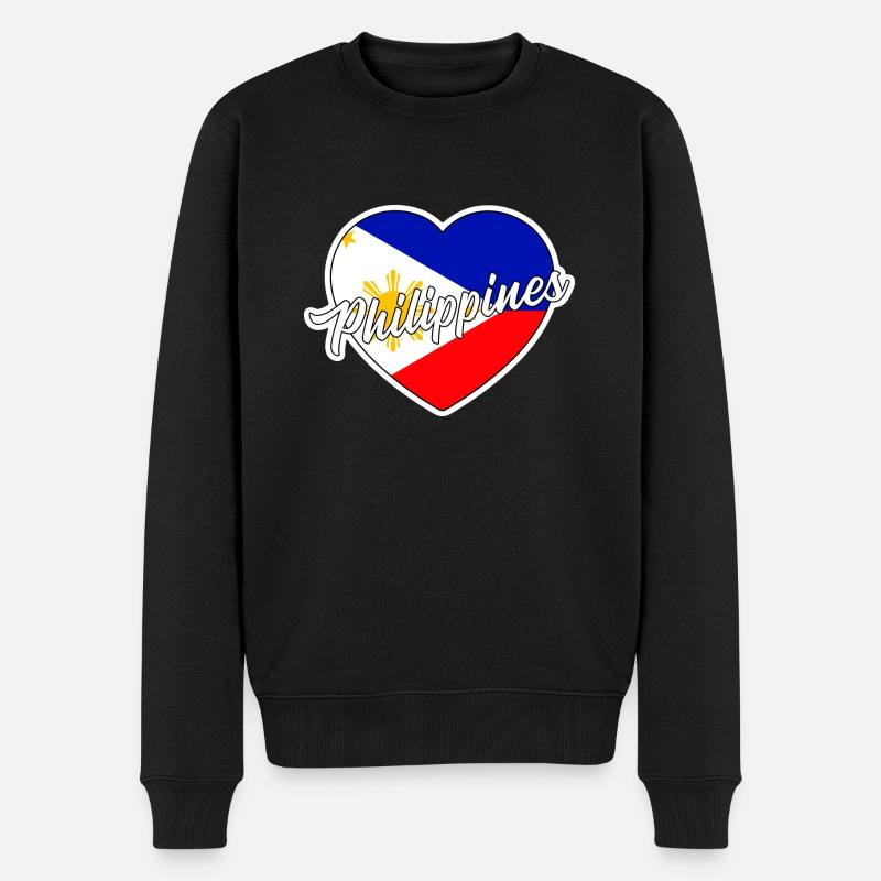 Philippines - Pull Premium bio Homme - noir