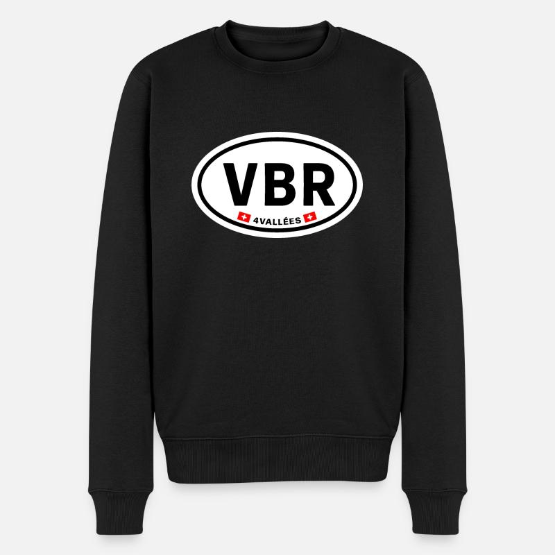 VBR Verbier - Pull Premium bio Homme - noir
