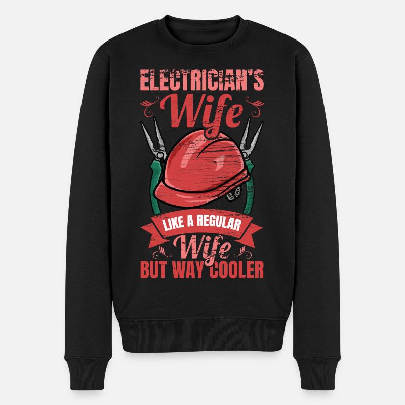 Electronics technician - Men's Premium Organic Jumper - black