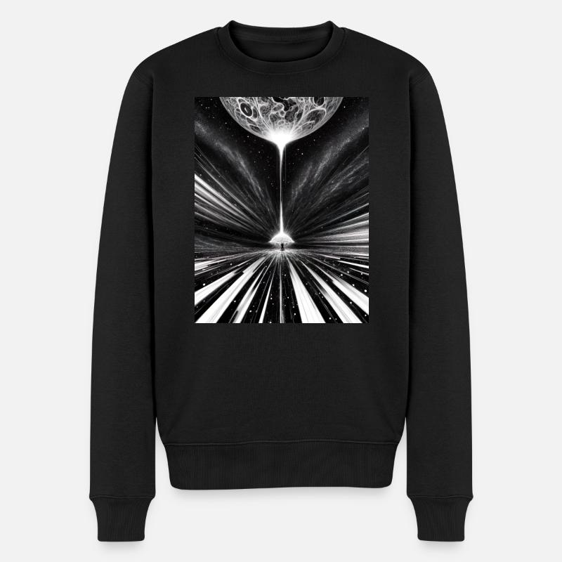 Naissance d’une étoile Espace Étoiles Système solaire - Pull Premium bio Homme - noir