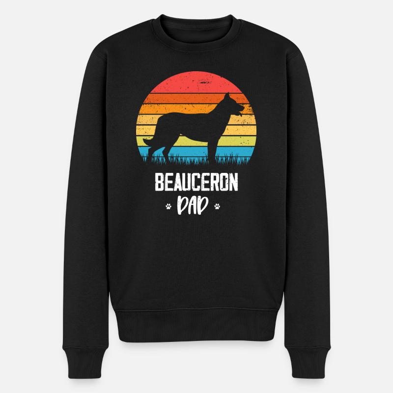 Beauceron - Pull Premium bio Homme - noir