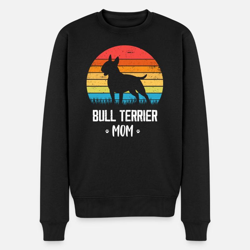 Bullterrier Bull Terrier - Pull Premium bio Homme - noir