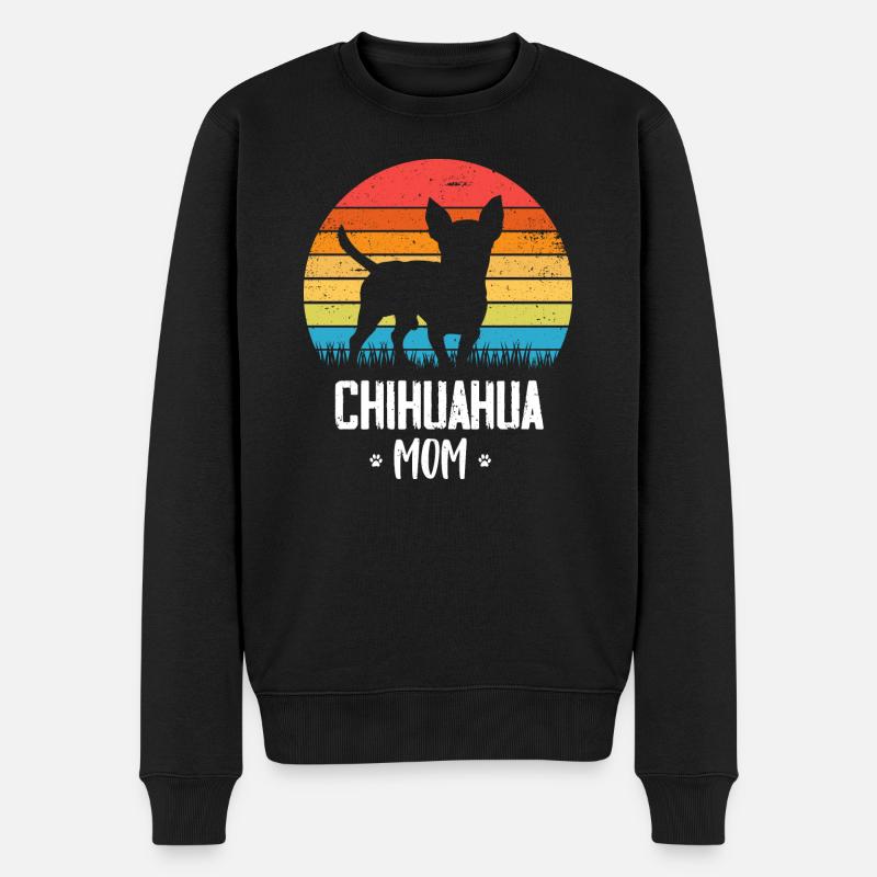 Cadeau Chihuahua - Pull Premium bio Homme - noir