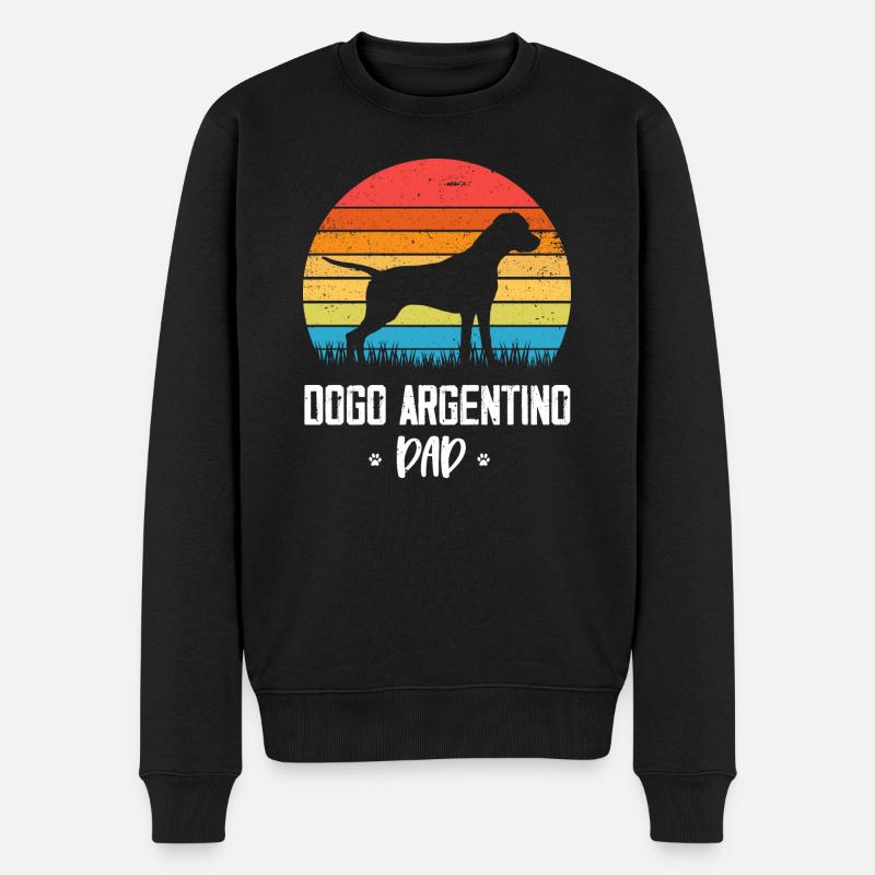 Dogo Argentino - Pull Premium bio Homme - noir