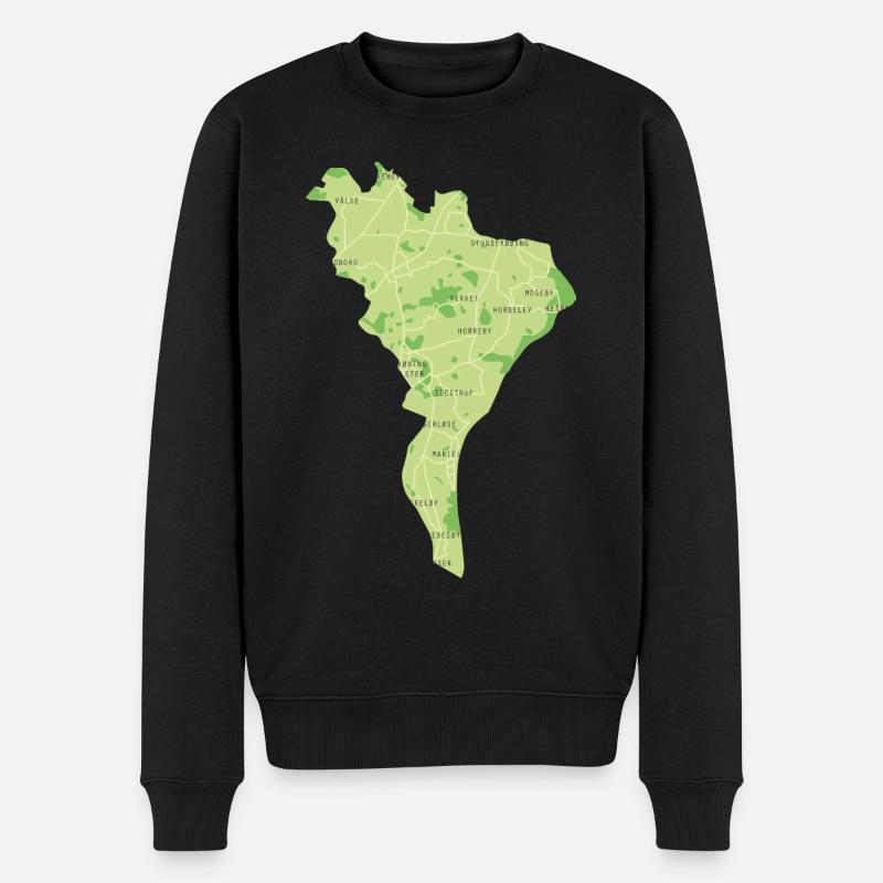 Falster - Pull Premium bio Homme - noir