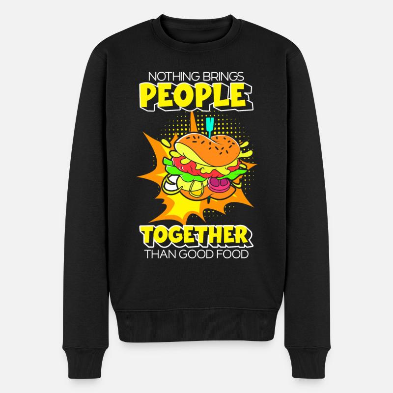 Fangirl de bandes dessinées - Pull Premium bio Homme - noir